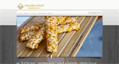 Desktop Screenshot of goldencrustbakeries.com